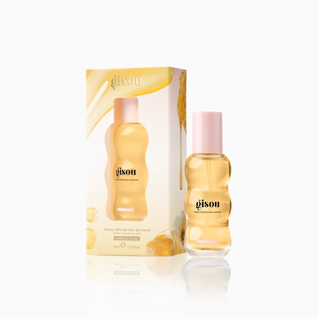 Gisou     
Mini Honey Infused Hair Perfume Wildflower Honey 🌸