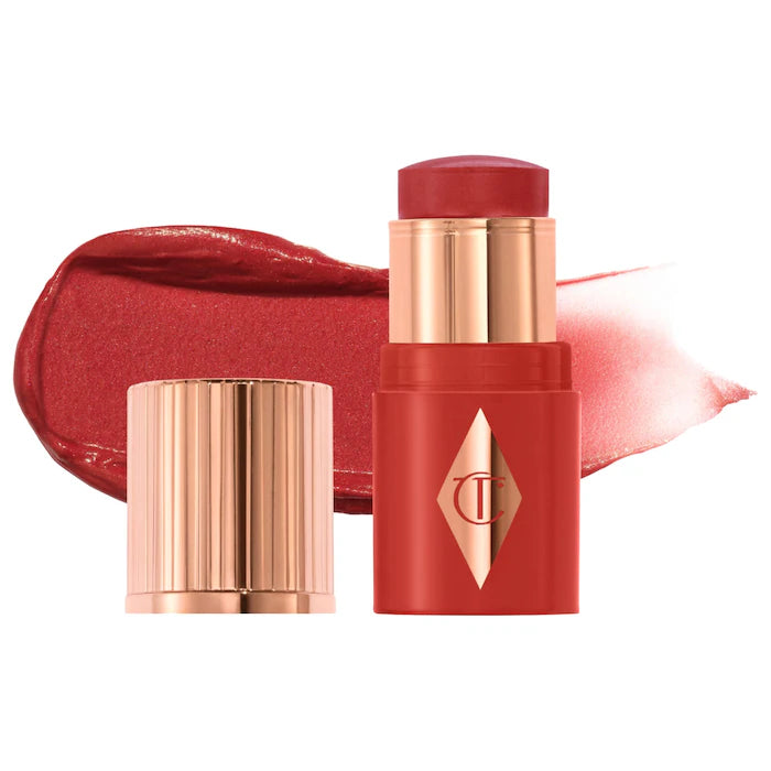 Charlotte Tilbury 
Unreal Lip + Cheek Glow Blush Stick with Hyaluronic Acid ♥️