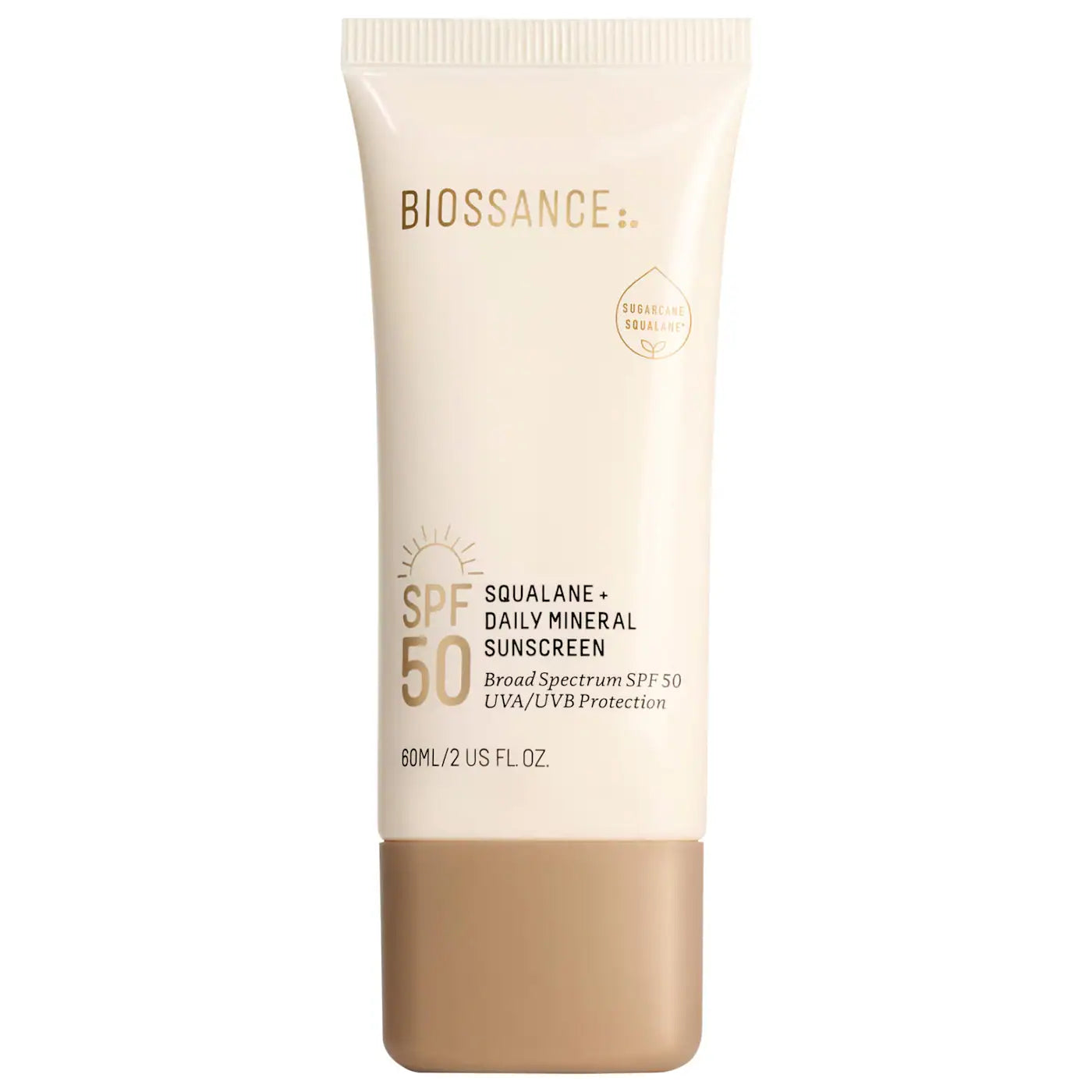 Biossance  Daily Hydration Mineral Face Sunscreen SPF 50+Squalane (mini) J