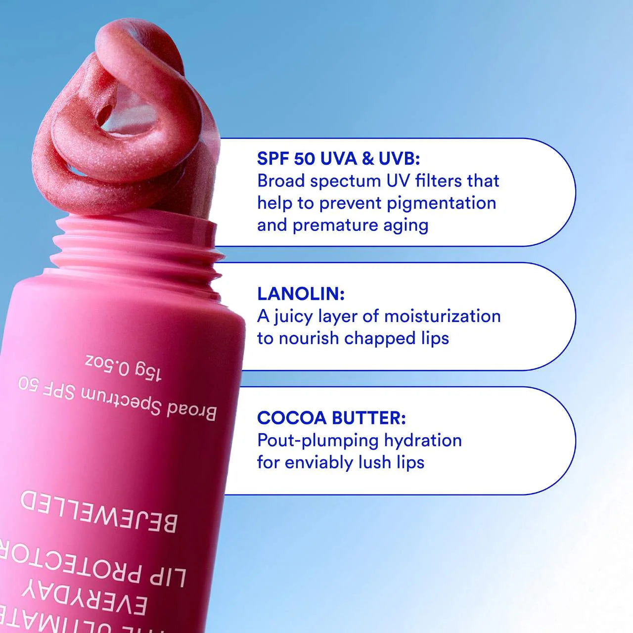 Ultra Violette  Sheen Screen SPF 50 Hydrating Sunscreen Lip Balm ( Bejewelled)