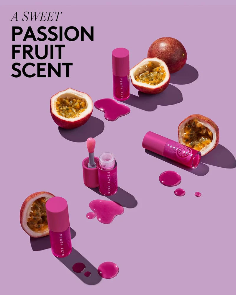 FENTY TREATZ  
HYDRATING + STRENGTHENING LIP OIL - Passion Fruit 🩷