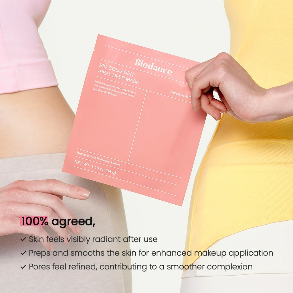 Biodance     
Bio Collagen-Real Deep Mask 🤎