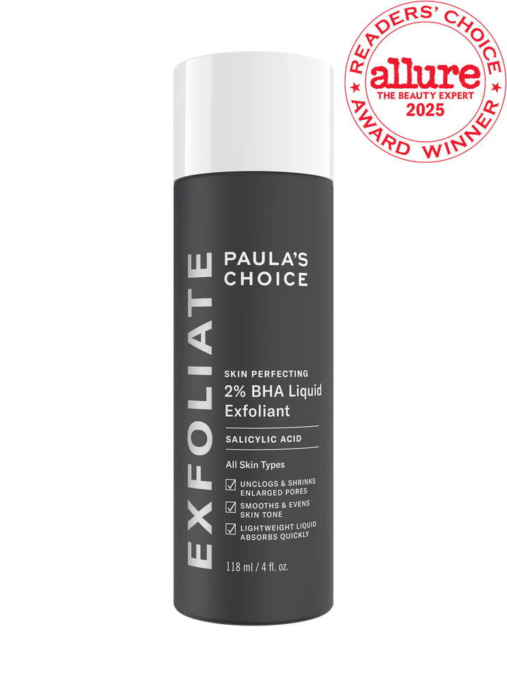 Paula’s Choice
2% BHA Liquid Exfoliant 🖤