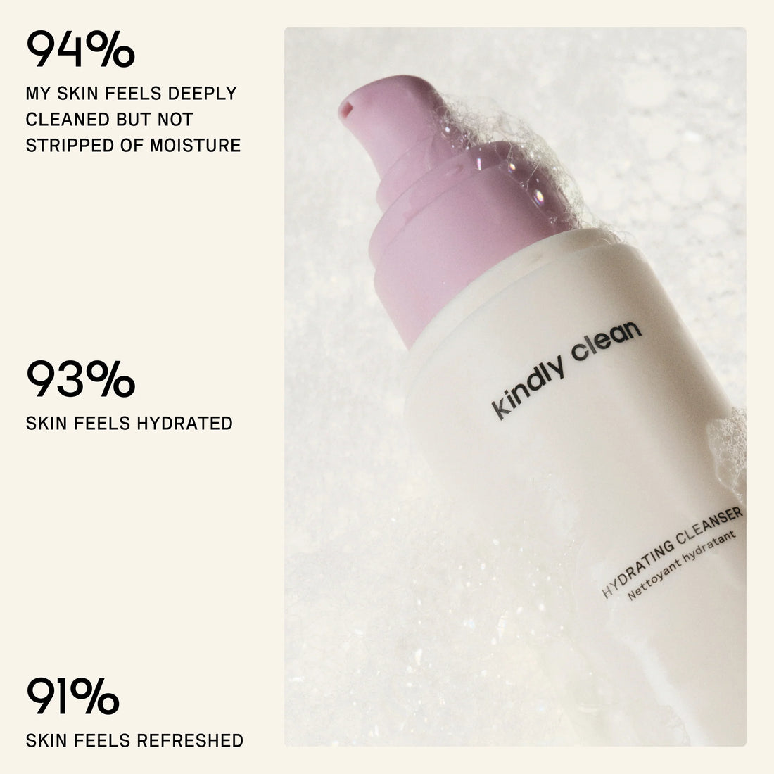 Sincerely Yours 
Kindly Clean Hydrating Cleanser 🩷