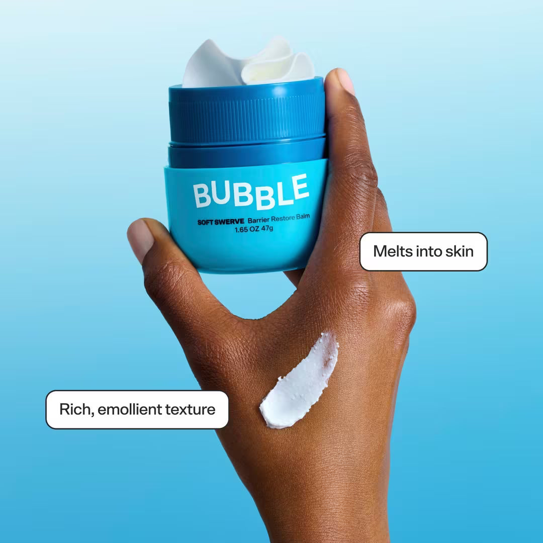 Bubble  SOFT SWERVE Barrier Restore Balm Cream 🩵