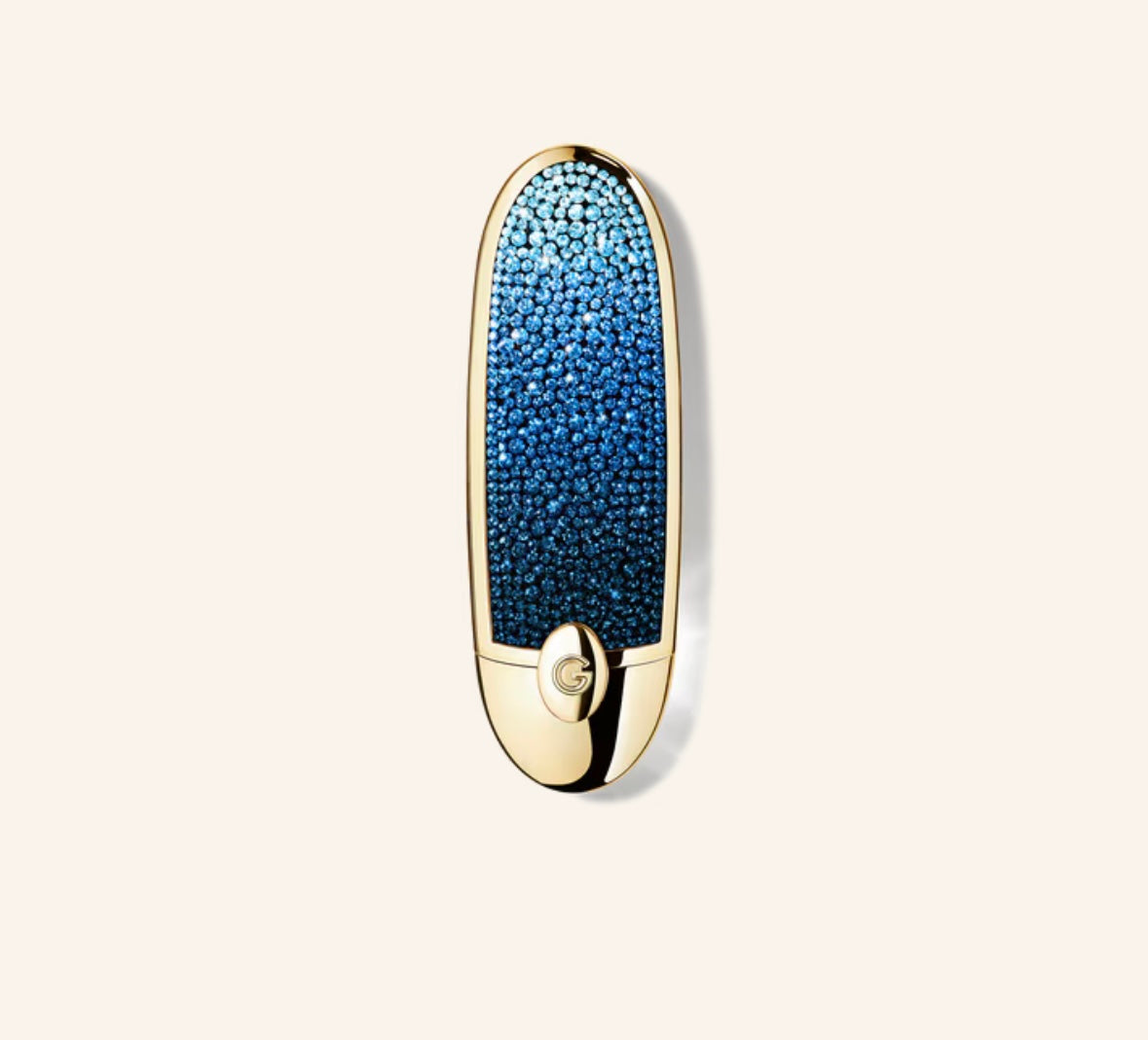 Guerlain  
ROUGE G THE CUSTOMISABLE ULTRA-CARE LIPSTICK CASE 💙