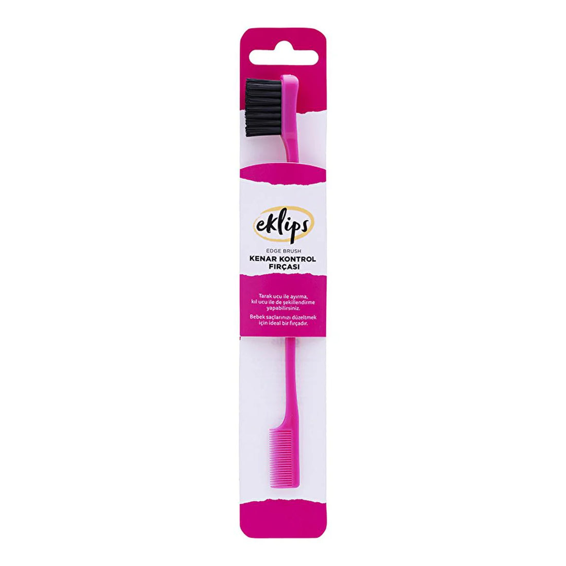 Eklips Baby Hair brush - Gentle Detangling & Styling for Infants - Soft Bristles & Comb Tip 💕