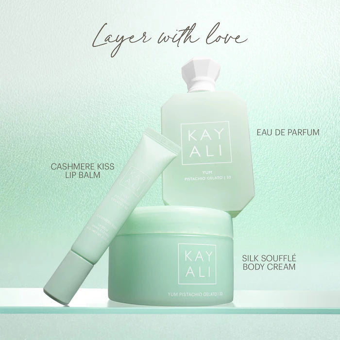 KAYALI 
Yum Cashmere Kiss Hydrating Lip Balm💚