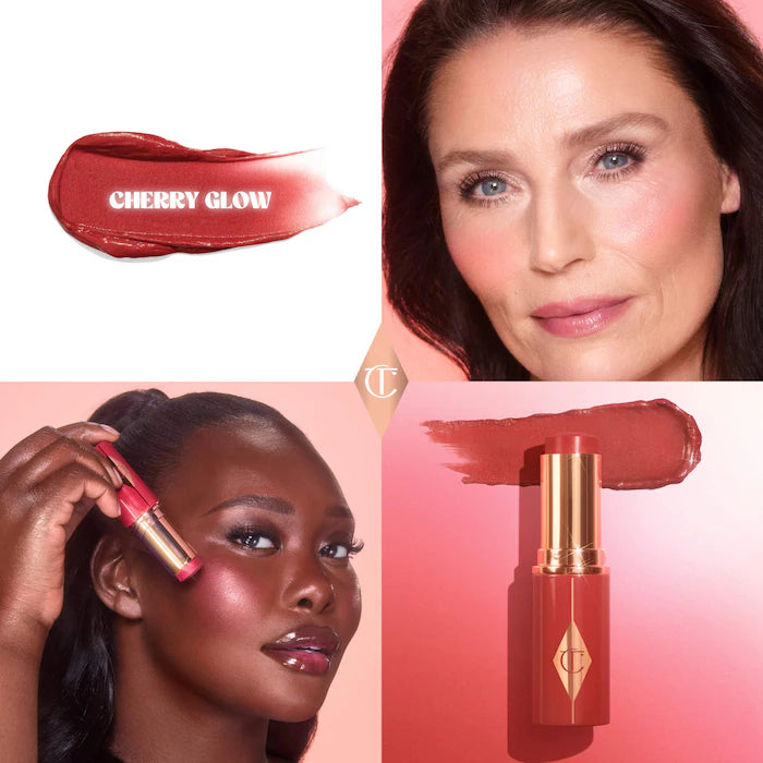 Charlotte Tilbury 
Unreal Lip + Cheek Glow Blush Stick with Hyaluronic Acid ♥️