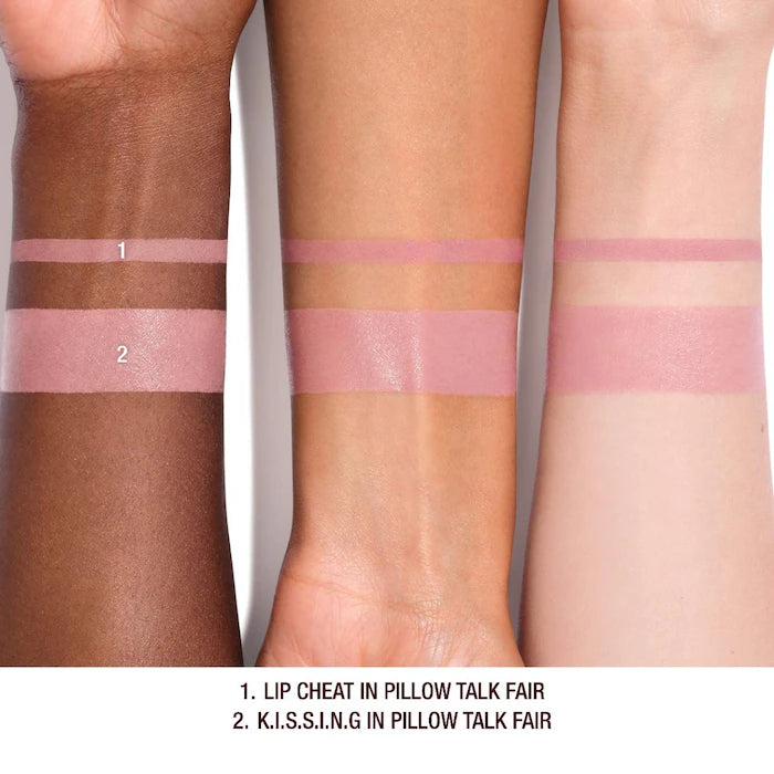Charlotte Tilbury 
Mini Pillow Talk Lipstick & Liner Set Pillow talk Fair 🩷