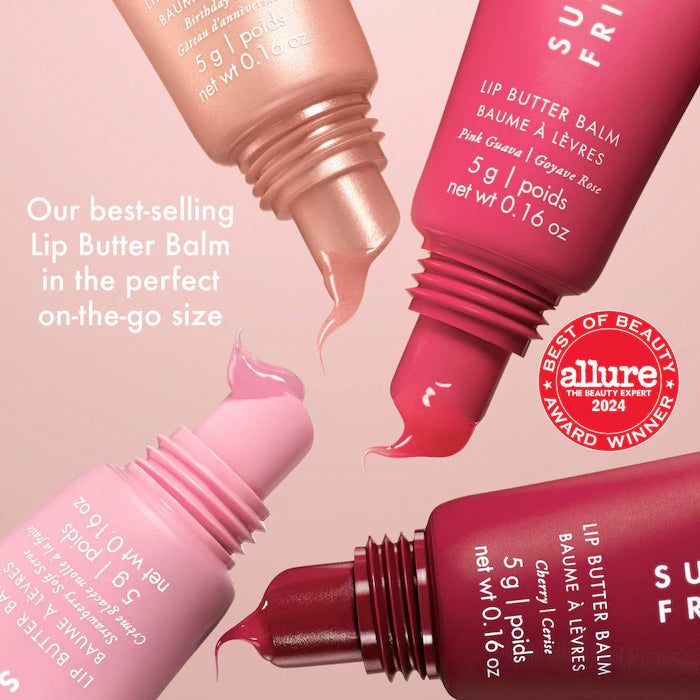 Summer Fridays     
The Lip Butter Balm Minis - Pink Set 🩷