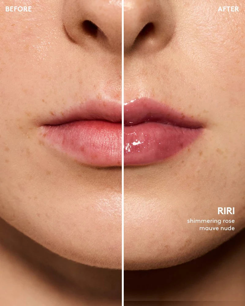 Fenty Beauty 
Mini GLOSS BOMB UNIVERSAL LIP LUMINIZER Gloss - Riri 🩷