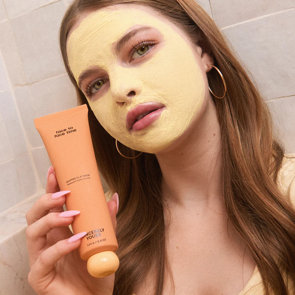 Sincerely Yours 
Face To Face Time Whipped Clay Mask 🤎