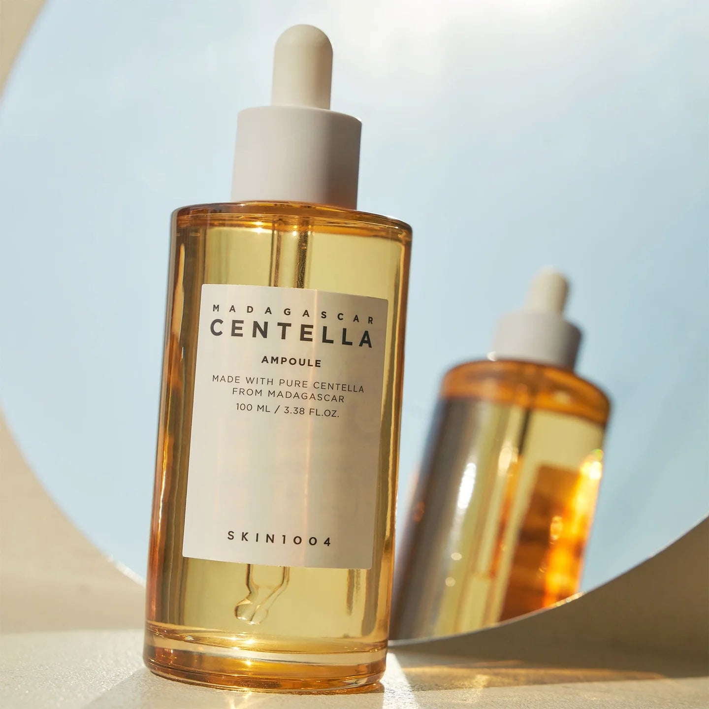 SKIN1004 Centella     
Ampoules Face Serum 100% Centella Asiatica Extract To Soothe Sensitive And Acne Prone Skin 🤎