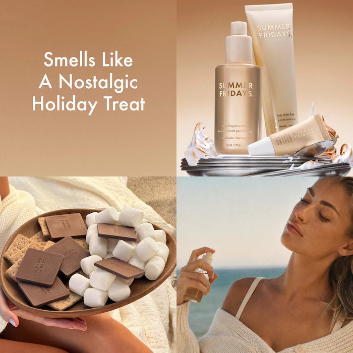 Summer Fridays 
Marshmallow Minis - Body and Lip Set 🤍