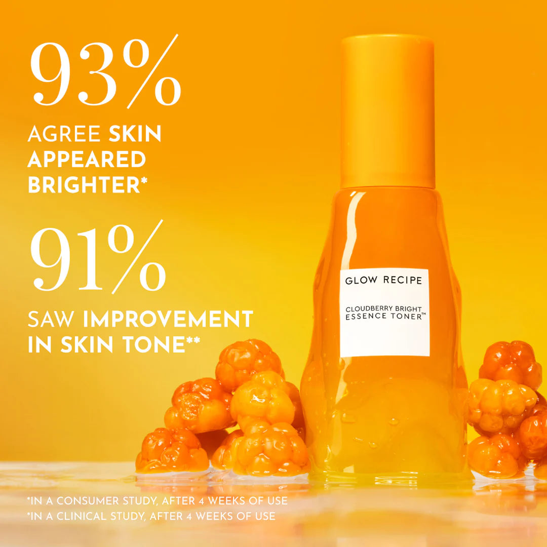 Glow Recipe
Cloudberry Bright Essence Toner 🧡