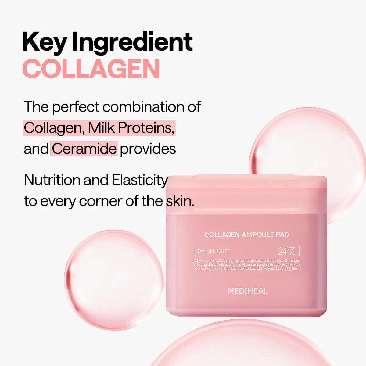 Mediheal 
Collagen Ampoule Pad + Refill ♥️