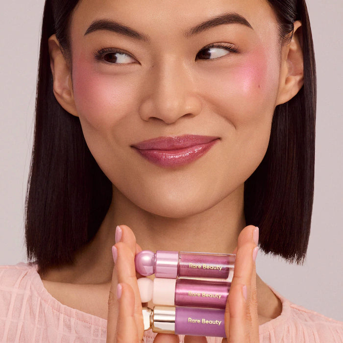 Rare Beauty 
Violet Faves Mini Cheek and Lip Trio Makeup Gift Set 💜