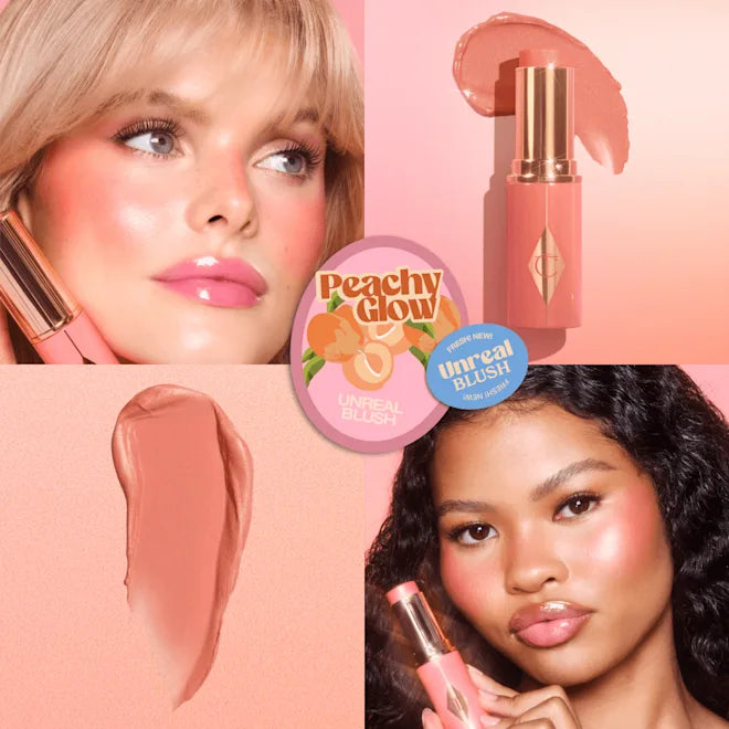 Charlotte Tilbury     
Mini Peachy Glow Blush Stick 🧡