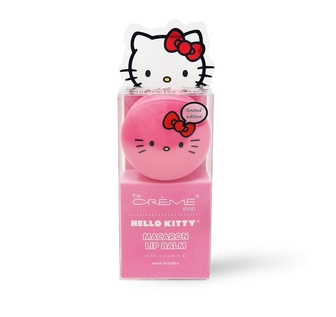 The Crème Shop x Sanrio Hello Kitty Macaron Lip Balm