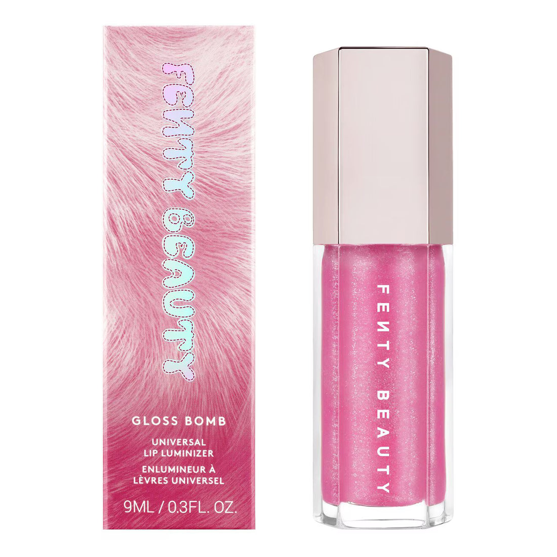 Fenty Beauty Gloss Bomb Lip Luminizer - Wattabrat baby pink shimmer ❤️
