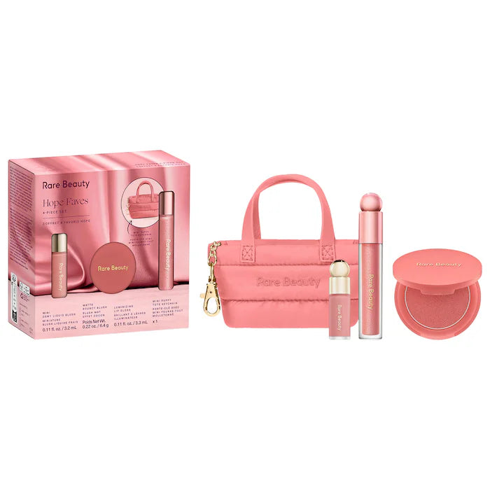 Rare Beauty   
Hope Faves 4-Piece Makeup Gift Set 🤎✔️