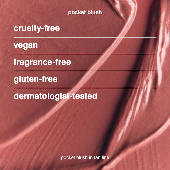 rhode     
Pocket Blush Buildable Hydrating Cream Blush -Tan line 🤎