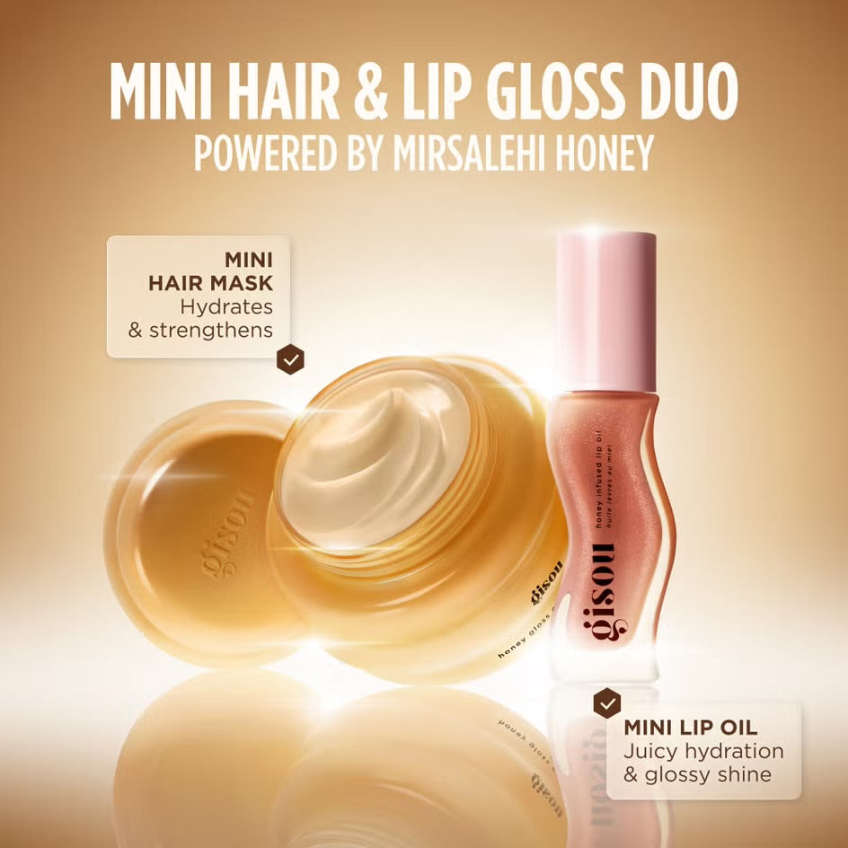 Gisou  
Mini Gloss Duo 💛✔️