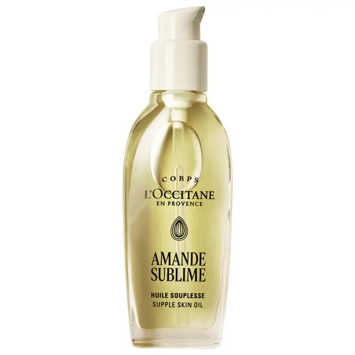 L'Occitane 
ALMOND SUPPLE SKIN OIL 💛