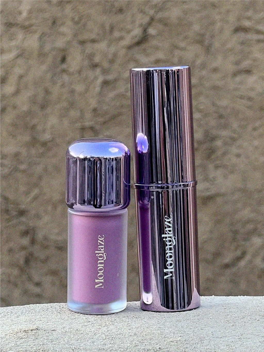 Moonglaze 
KHUZAMA!
Limited Edition Blush & Water Lip Tint 💜✔️