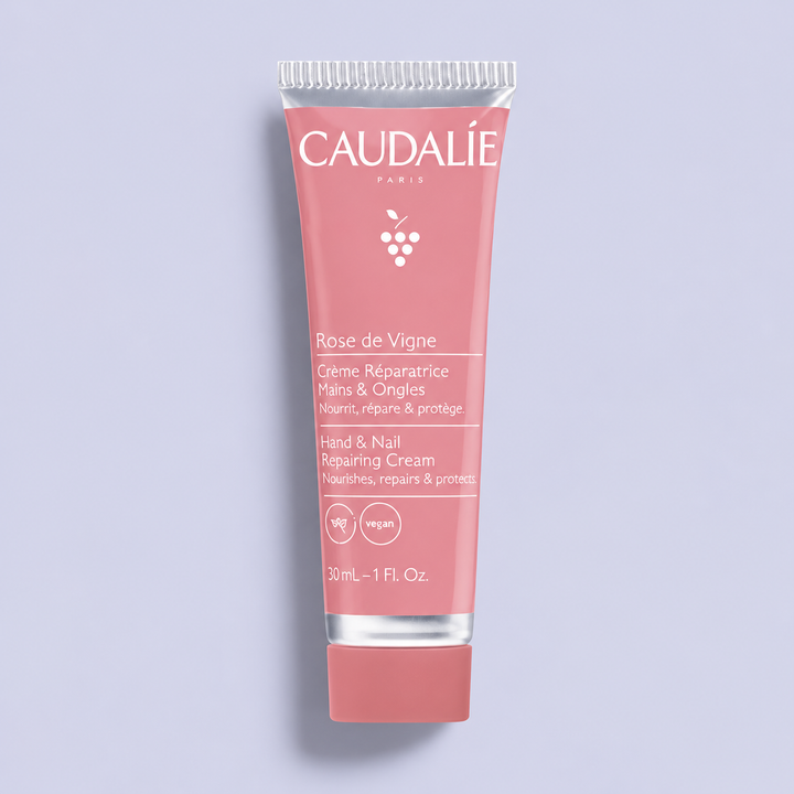 Caudalie 
Nourishing Hand and Nail Repairing Cream 🤎✔️