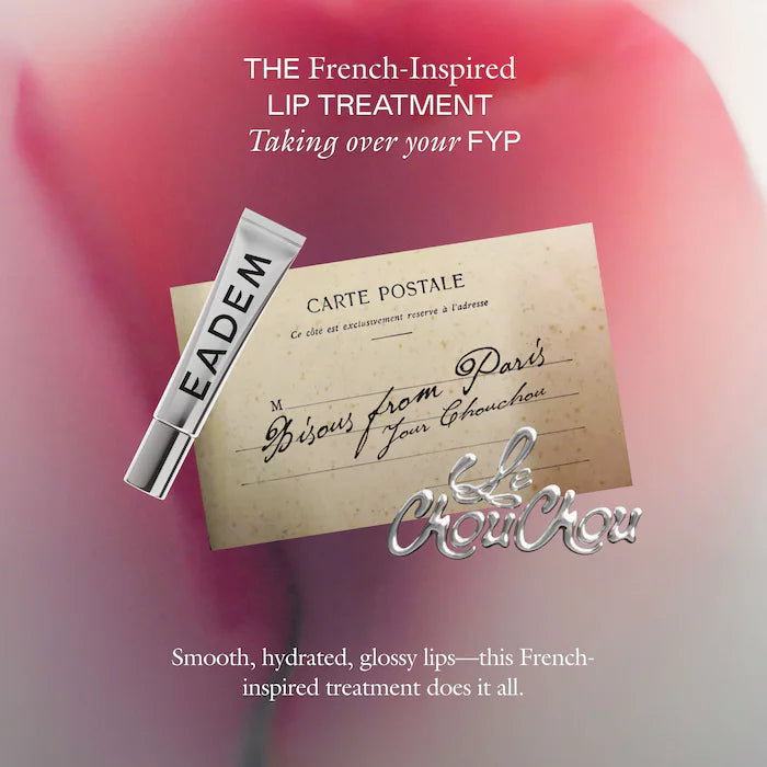 EADEM 
Mini Le Chouchou Softening + Smoothing Peptide Daily Lip Balm 🤍