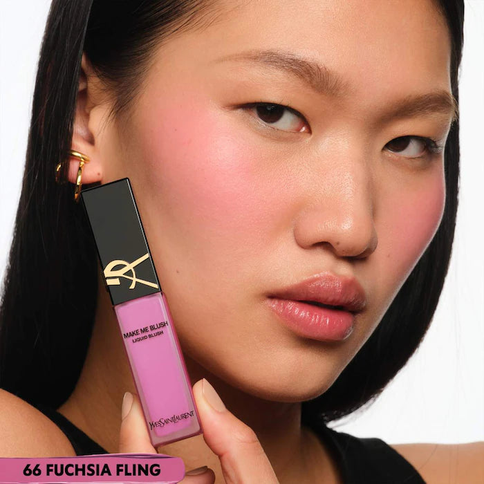 Yves Saint Laurent  
Make Me Blush 12H Blurring Liquid Blush 💕✔️