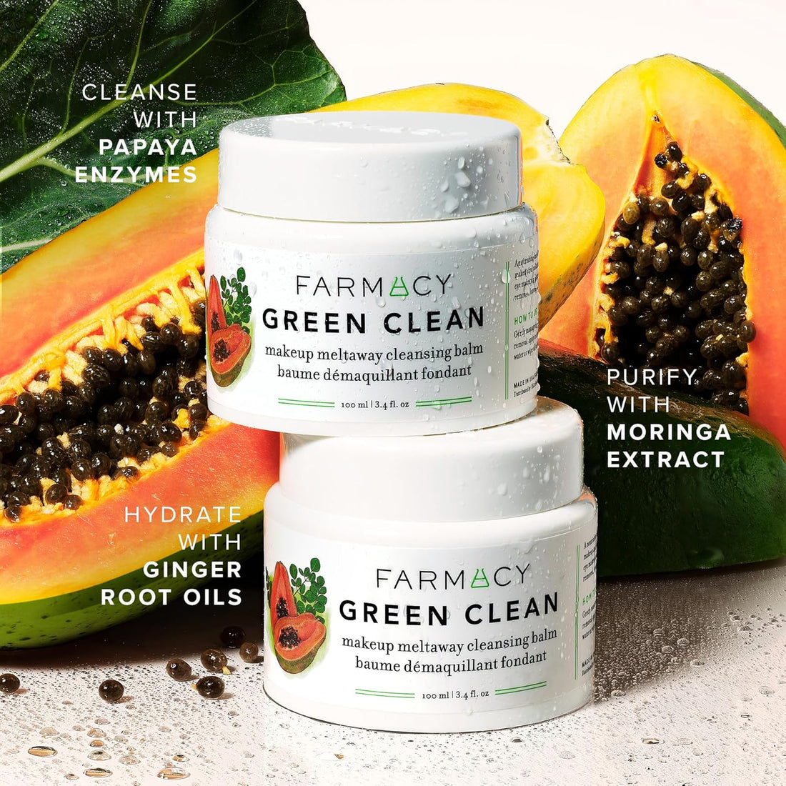 Farmacy Beauty    
Green Clean Cleansing Balm 💚