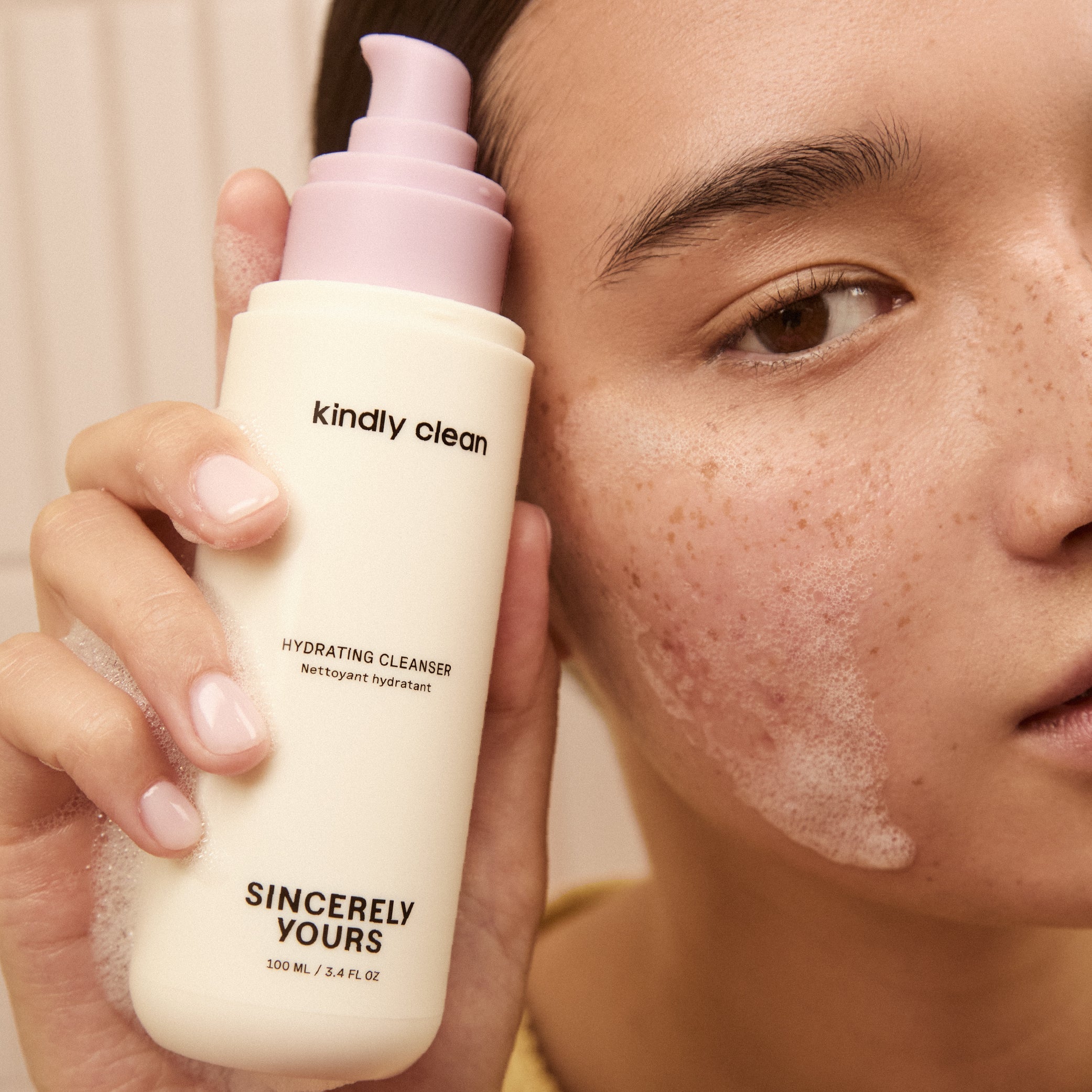 Sincerely Yours 
Kindly Clean Hydrating Cleanser 🩷