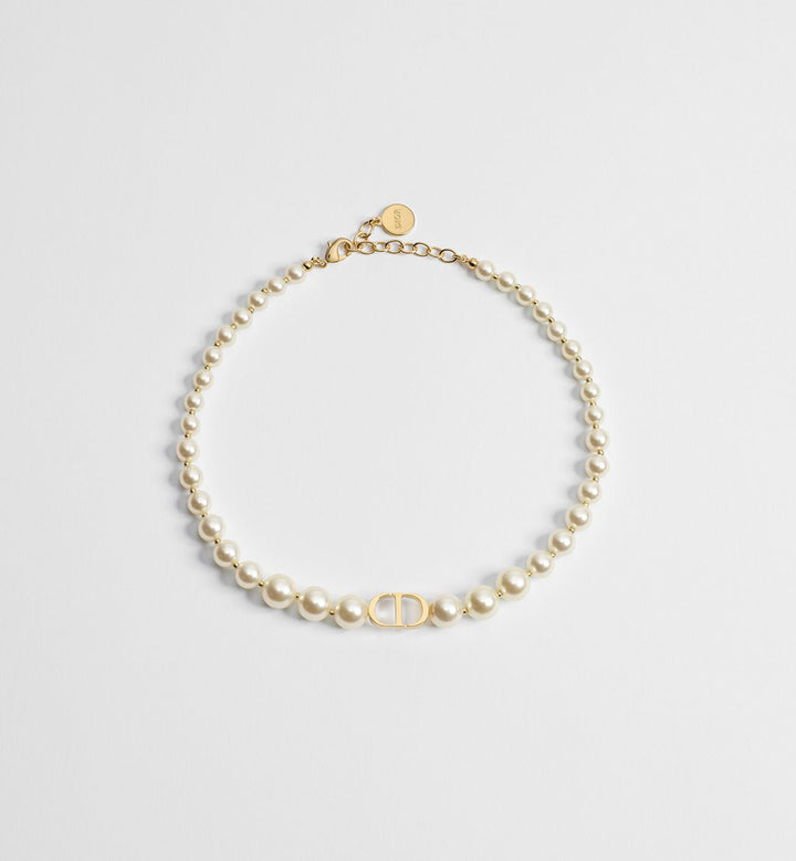 Dior  
Pearl Montaigne Short Necklace 🤍
