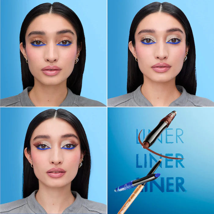 Sephora Collection 
12HR Colorful Waterproof Retractable Eyeliner 🩵
