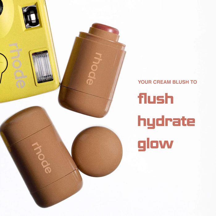 rhode     
Pocket Blush Buildable Hydrating Cream Blush -Tan line 🤎