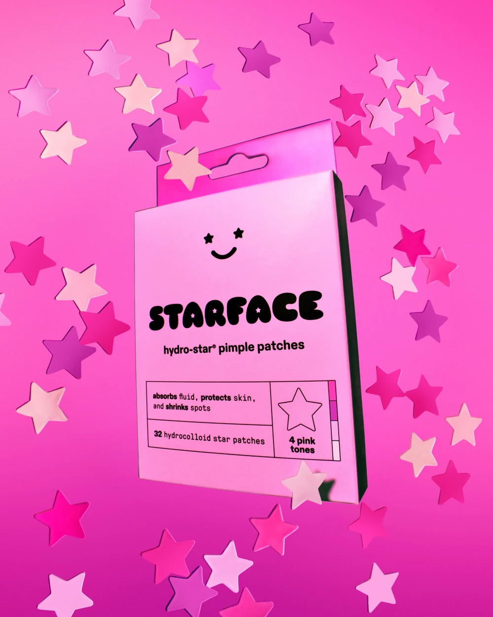 Starface Pink Star Pimple Patches
