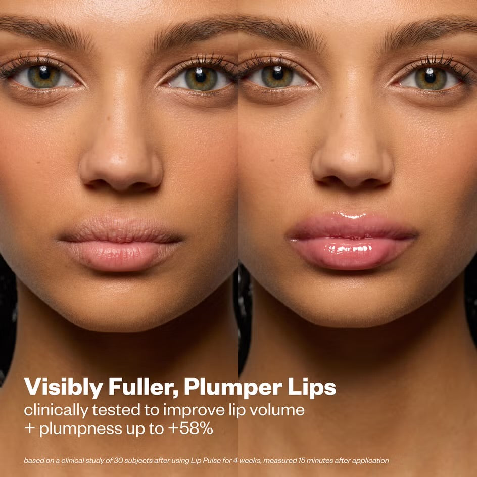 KOSAS 
Lip Pulse Glassy Lip Plumper balm 🤎