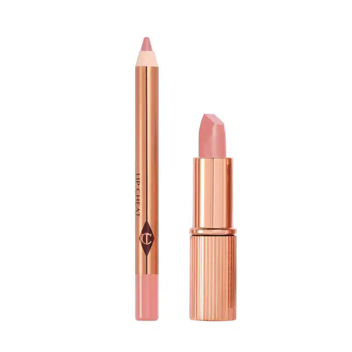Charlotte Tilbury 
Mini Pillow Talk Lipstick & Liner Set Pillow talk Fair 🩷