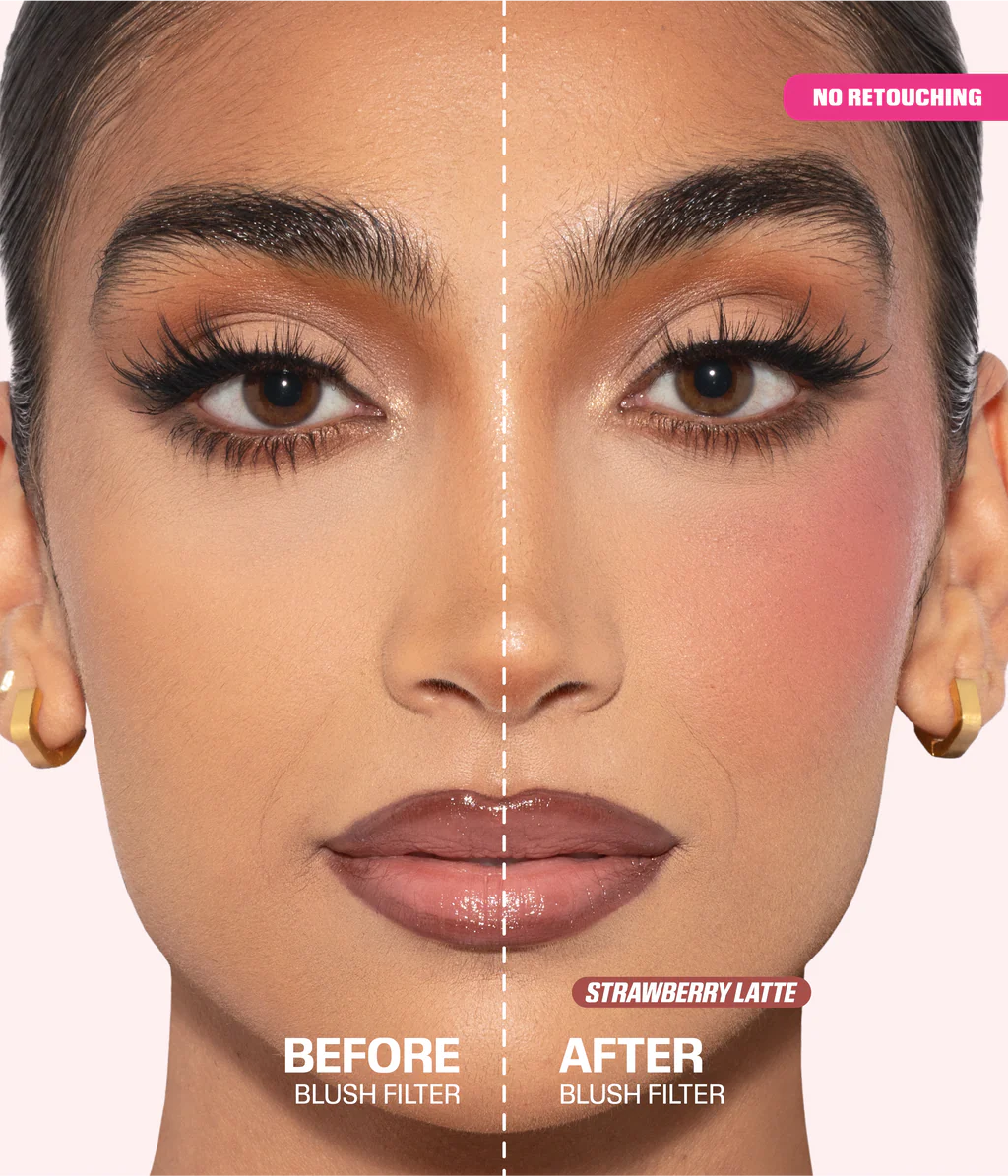 Huda Beauty    
Blush Filter Liquid Blush - Strawberry Latte ♥️