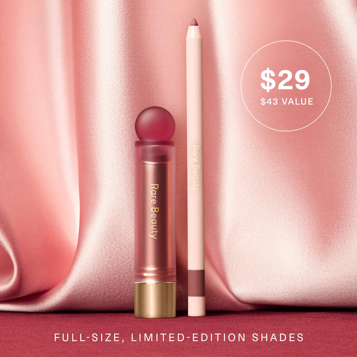 Rare Beauty  
Mauve Faves Lip Duo Makeup Gift Set ♥️