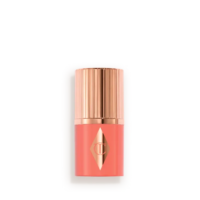 Charlotte Tilbury     
Mini Peachy Glow Blush Stick 🧡