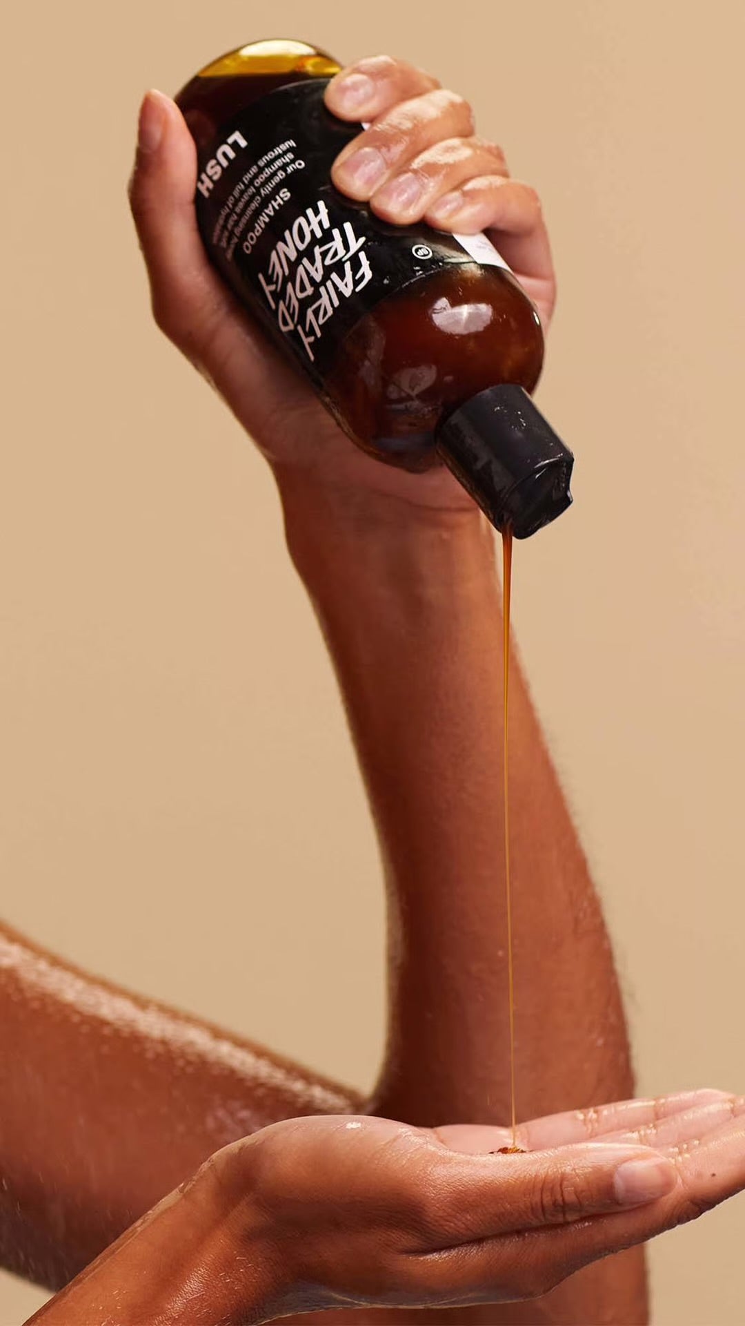 Lush 
Fairly Traded Honey Shampoo 🖤