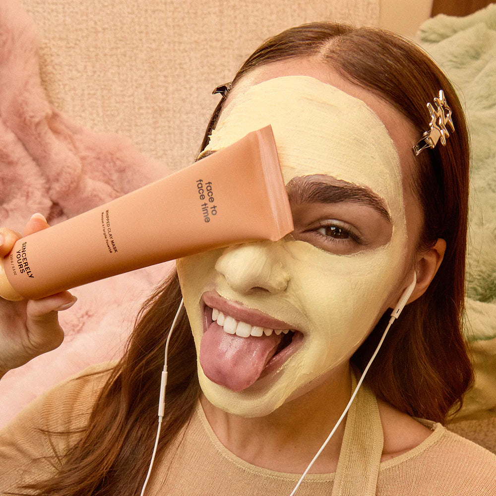 Sincerely Yours 
Face To Face Time Whipped Clay Mask 🤎