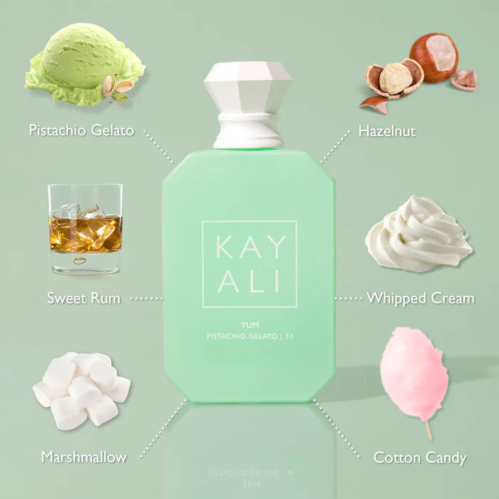 Kayali  
YUM PISTACHIO GELATO | 33 Eau de Parfum Intense 💚