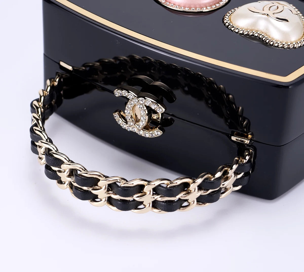 Chanel  
25B Cosmetic Chain Bag 🖤