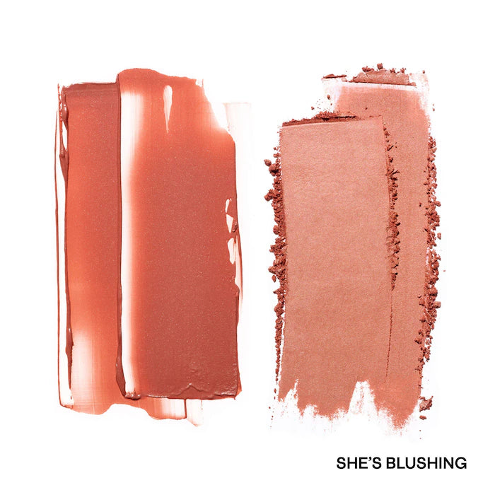 PATRICK TA     
Mini Major Headlines Double-Take Crème & Powder Blush Duo 🤎