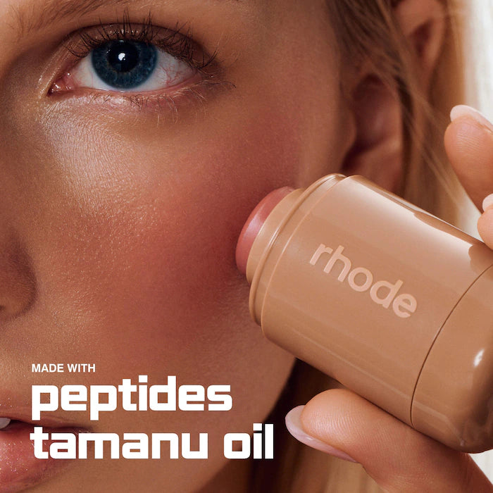 rhode     
Pocket Blush Buildable Hydrating Cream Blush -Tan line 🤎
